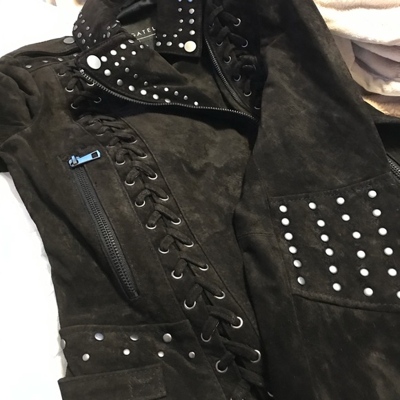 Ladies’ Bagatelle.NYC leather jacket. Small, lined - Picture 5 of 5